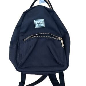 Herschel Supply Co Mini Backpack Black / Gold Zippers